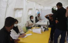 امدادگران سپاه یاوران بی ادعای نهادهای درمانگر اربعین در مرز مهران