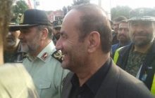 بازدید فرمانده نیروی انتظامی از مرز مهران