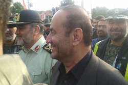 بازدید فرمانده نیروی انتظامی از مرز مهران