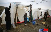 شب های سخت مرزنشینان زلزله زده با نفود سرمای هوا در چادرها