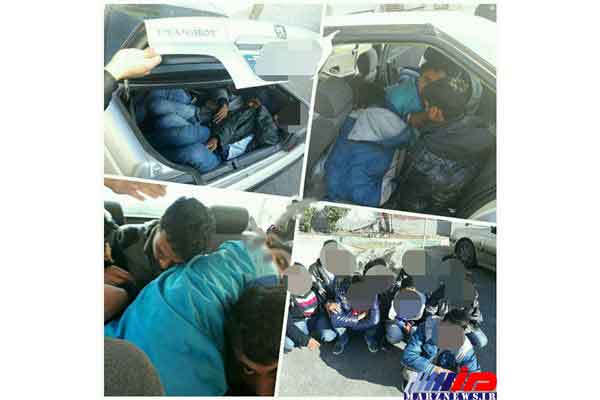 انهدام باند قاچاق اتباع بنگلادشی در عوارضی تهران - قم