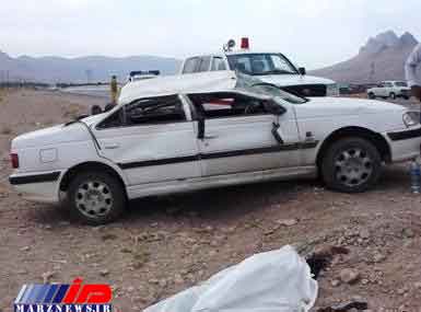 تجاوز به چپ پژو پارس 5 کشته برجای گذاشت