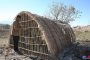 ساخت کپر در مناطق زلزله زده سرپل‌ذهاب (عکس)