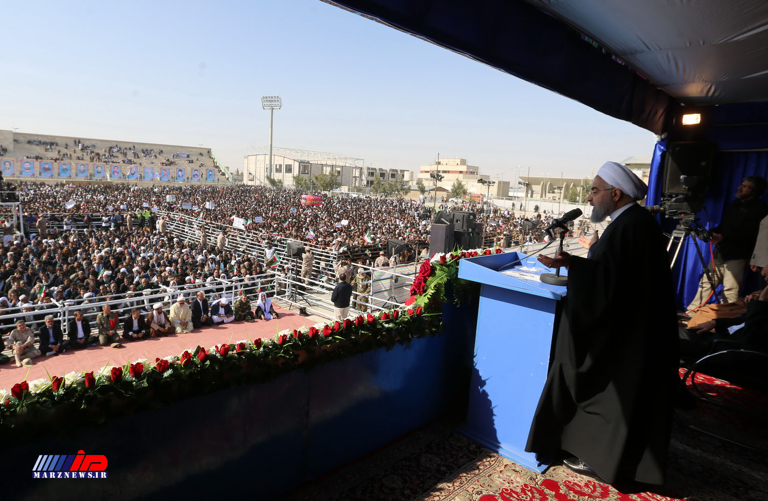 رییس جمهور در اجتماع بزرگ مردم زابل:  سیستان و بلوچستان سرزمین اسطوره ها و در همیشه تاریخ، حافظ مرزهای ایران بوده است