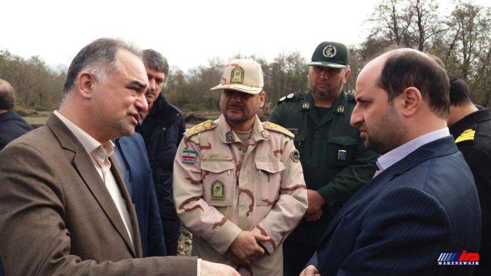 لایروبی رودخانه مرزی آستاراچای