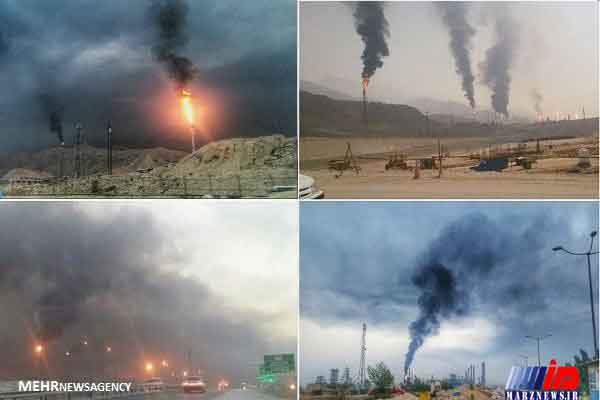 هوای عسلویه بسیار آلوده و آمار سقط جنین و سرطان بالاست