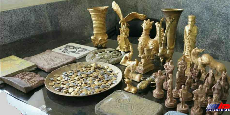 کشف اشیای عتیقه میلیاردی در خراسان شمالی