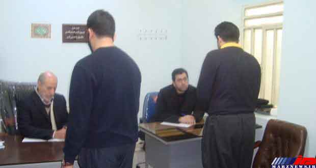 بازدید رئیس دادگستری بوکان در معیت رئیس دادگستری سیمینه از زندان بوکان