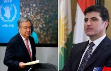 درخواست گوترش از بارزانی برای حل سیاسی بحران بغداد- اربیل