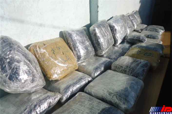 هلاکت قاچاقچی مسلح و کشف مواد افیونی