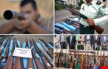 ۸۲ قبضه اسلحه غیر مجاز در خوزستان کشف شد