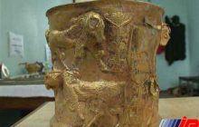 جام طلایی کشف شده از قاچاقچیان در موزه مشگین شهر نگهداری خواهد شد