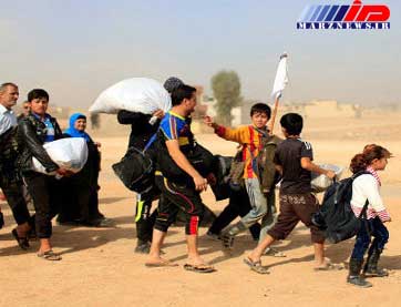 ۱۲۰۰ خانواده آواره عراقی به دیالی بازگشتند