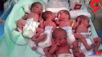 مرگ تلخ ۳ نوزاد از 5قلوهای تازه متولد‌شده لنگرود