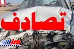 یک کشته و ۸ مجروح بر اثر حادثه رانندگی در جنوب سیستان و بلوچستان