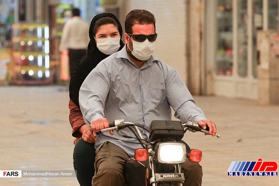 هجوم ریزگردها به اهواز