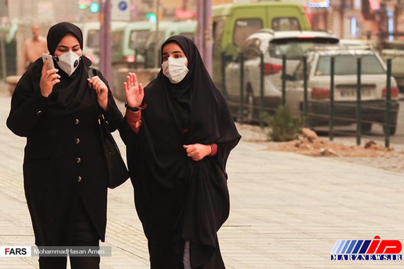 هجوم ریزگردها به اهواز