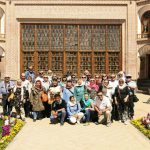 حضور گردشگران اسپانیایی در مجموعه خانه تاریخی صادقی
