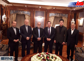 نیچروان بارزانی با سفیر ایران در عراق دیدار کرد