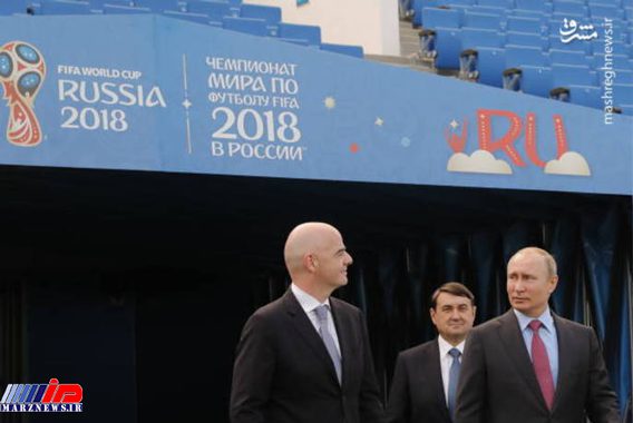 دیدار رئیس فیفا با پوتین