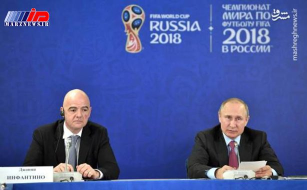 دیدار رئیس فیفا با پوتین