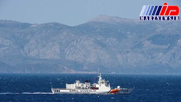 برخورد کشتی باری ترکیه‌ای با ناو یونانی