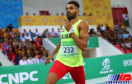 خدیور قهرمان مسابقات دوومیدانی جایزه بزرگ امارات شد