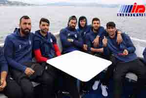 تفریح بازیکنان تیم ملی بعد از تمرین پرفشار در استانبول (+عکس)