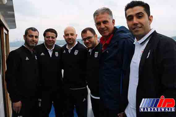 تفریح بازیکنان تیم ملی بعد از تمرین پرفشار در استانبول (+عکس)