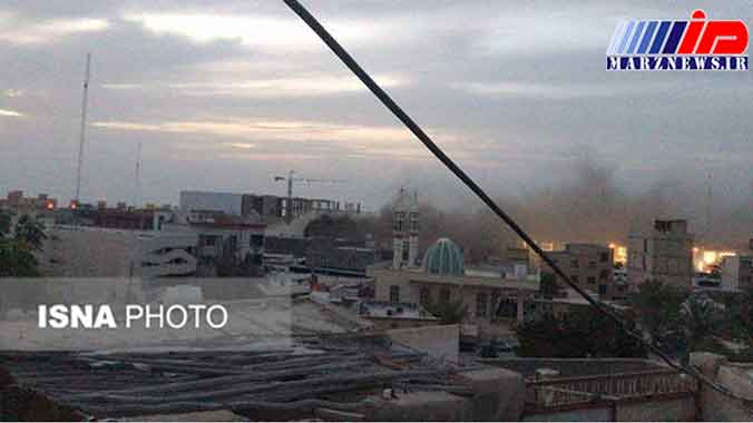 ۷ مصدوم درپی آتشسوزی در بازار قدیم درگهان قشم