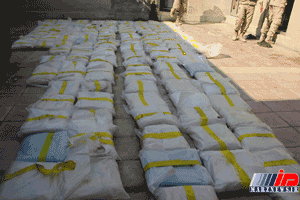 بیش از 2 تن مواد مخدر در مرزهای سراوان کشف شد