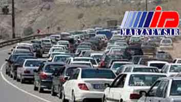 ترافیک سنگین جاده کندوان را به سمت تهران یکطرفه کرد