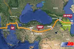 خط لوله گاز تاناپ در ترکیه آماده افتتاح شد