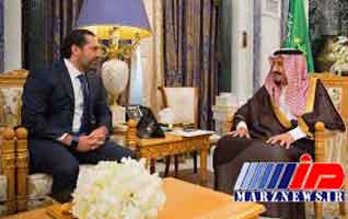 دیدار نخست‌وزیر لبنان و پادشاه عربستان