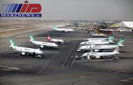 انجام ۳۸ هزار و ۲۲۸ پرواز در فرودگاه های ایران در اردیبهشت ۹۷