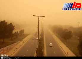 گرد و غبار درشادگان خوزستان به 5.3 برابر حدمجاز رسید