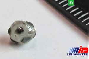 الماس شبیه توپ فوتبال در روسیه کشف شد