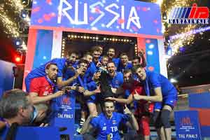 روسیه فاتح لیگ ملت های والیبال شد