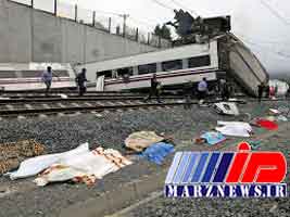 10 کشته و ۷۳ زخمی در خروج قطار از ریل در ترکیه