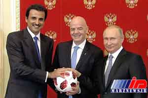 روسیه جام جهانی را به قطر تحویل داد