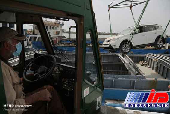 خودروهای وارداتی در گمرک منطقه آزاد اروند +عکس