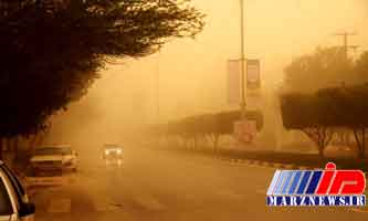 گرد و خاک امروز خوزستان ناشی از کانون های داخلی است