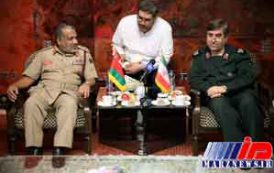 همکاری های سپاه با نیروهای مسلح عمان گسترش می یابد