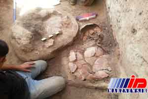 آثار عصر آهن در قلعه سردار بوکان کشف شد