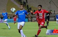 از هوا سنگ و آتش بارید،پرسپولیس در اهواز متوقف‌شد