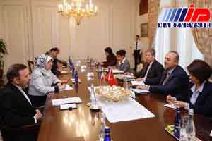 واعظی و وزیر خارجه ترکیه دیدار و مذاکره کردند