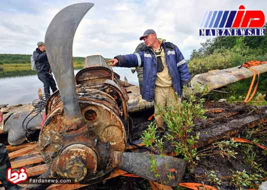 کشف نظامی روسیه در دل یک دریاچه +عکس