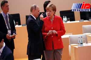مرکل و پوتین در مورد سوریه و اوکراین مذاکره می کنند