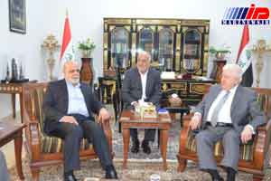رییس جمهوری عراق بر تحکیم روابط با ایران تاکید کرد