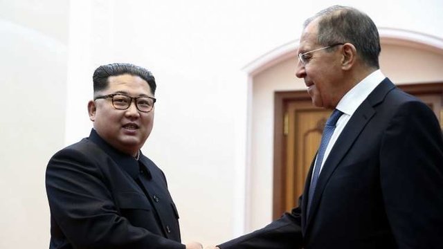 رهبر کره شمالی در راه روسیه